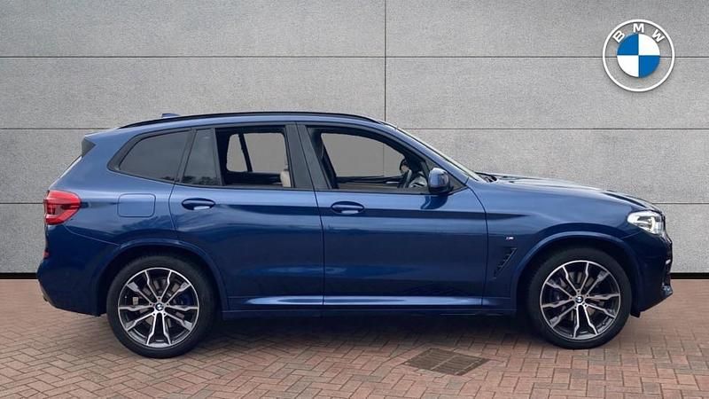 Used BMW X3 M Sport 187 HP (137 kW) 2018 Blue SUV