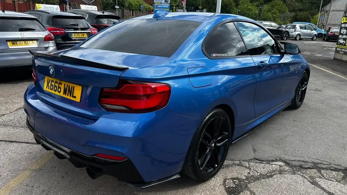 Usado BMW 218 M Sport 2018 Azul Coupe