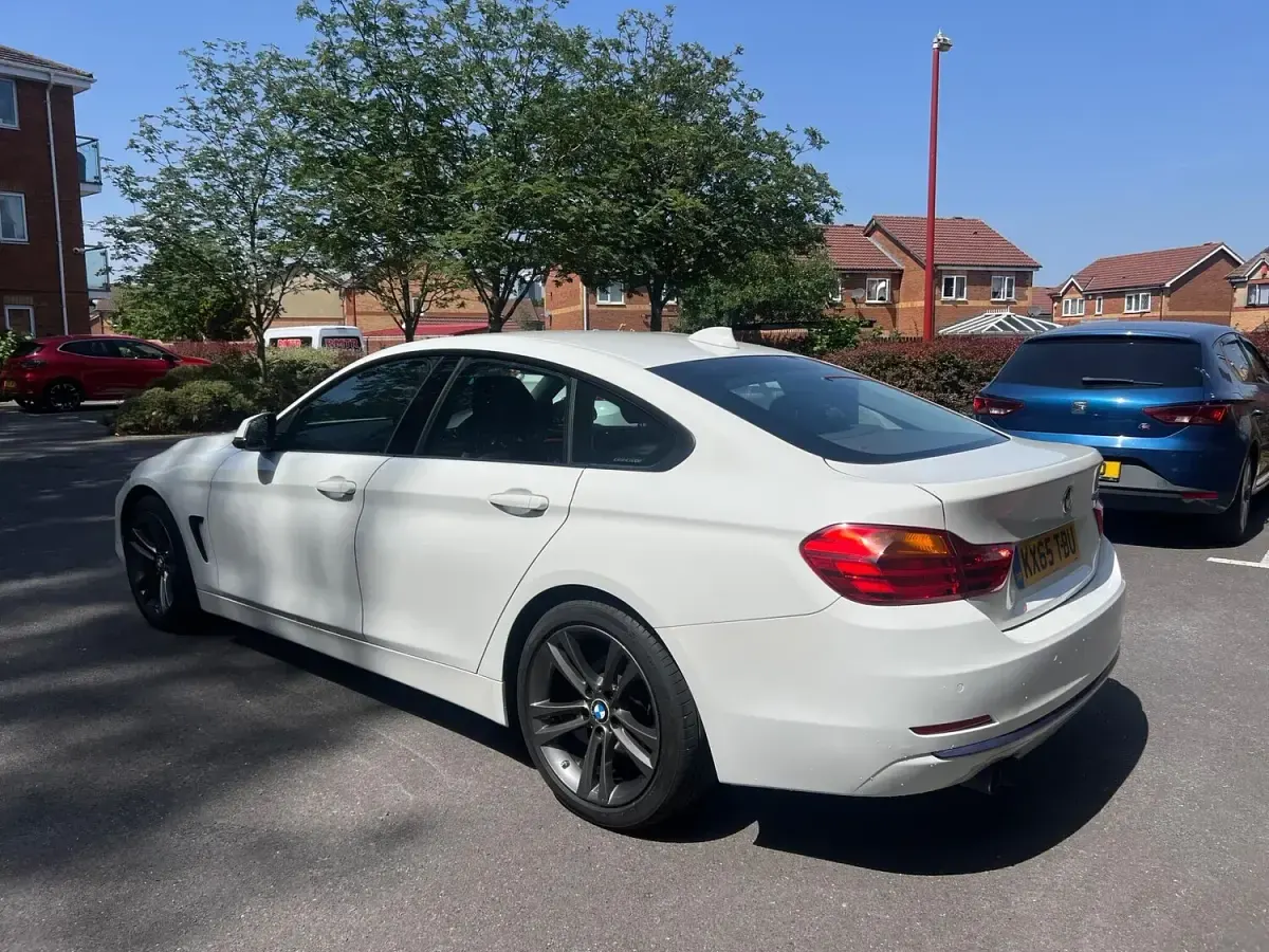 Used BMW 420 Coupé Sport Line 2015 White Coupe