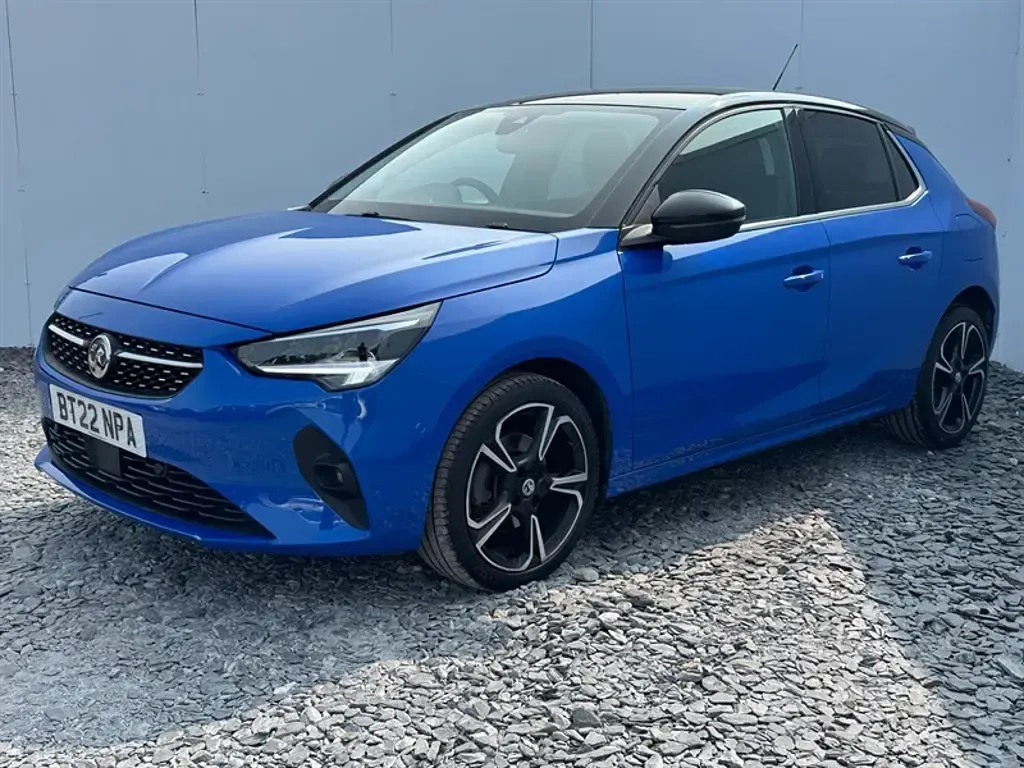 Used Vauxhall Corsa Edition 100 HP (73 kW) 2022 Blue Hatchback
