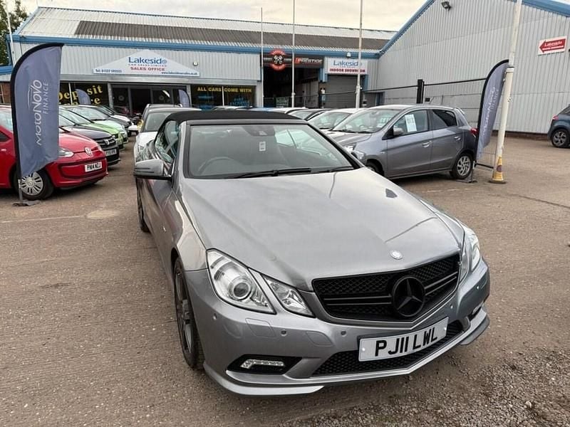 Silver Used 2011 Mercedes E250 Cabriolet | £7,499 (Fair price) - Image 1/4