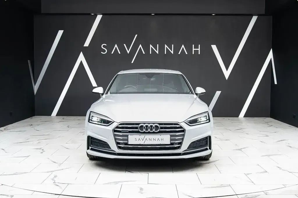 Used Audi A5 Sportback S-Line 252 HP (185 kW) 2018 White Hatchback