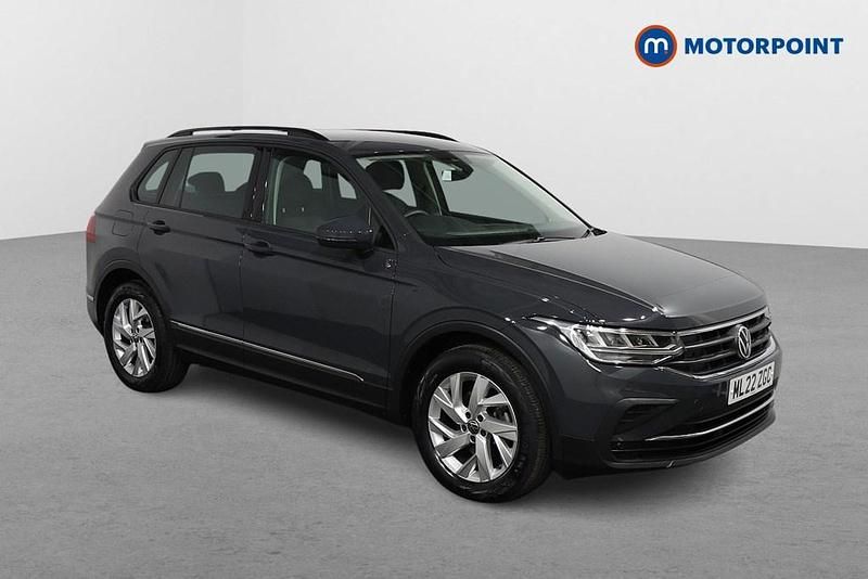 Grey Used 2022 VW Tiguan Life SUV | £21,149 (Fair price) - Image 1/4