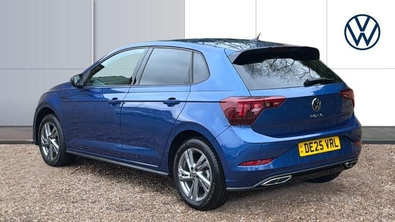 Used VW Polo R-line 116 HP (85 kW) 2025 Blue Hatchback