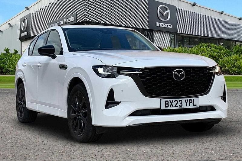 White Used 2023 Mazda CX-60 Homura-Line SUV | £32,490 (Fair price) - Image 1/3