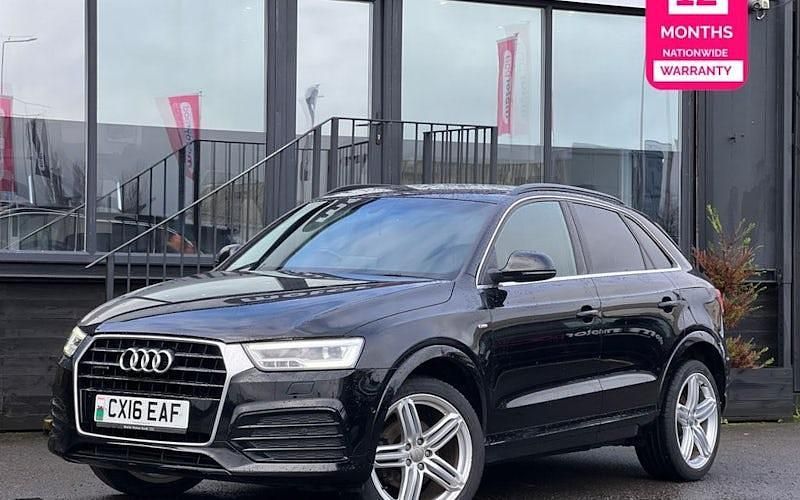 Used Audi Q3 S-line plus 150 HP (110 kW) 2016 Black SUV