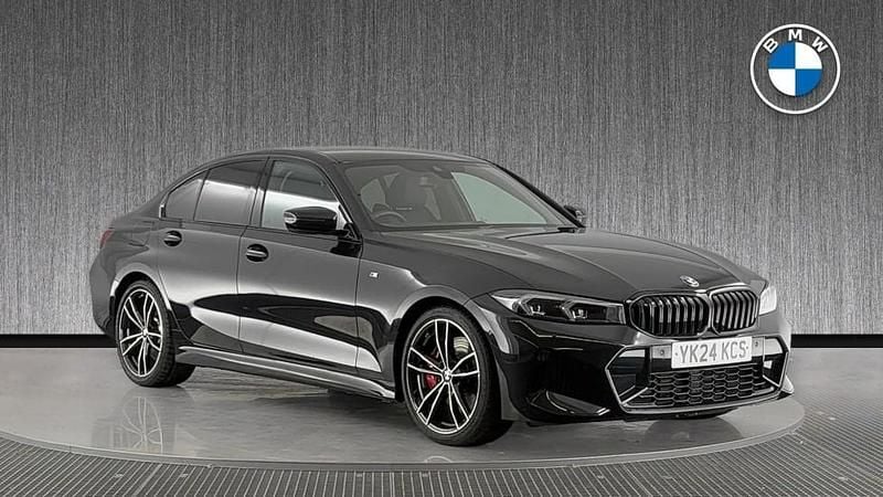 Black Used 2024 BMW 320 M Sport | £34,799 (A bit pricey) - Image 1/3