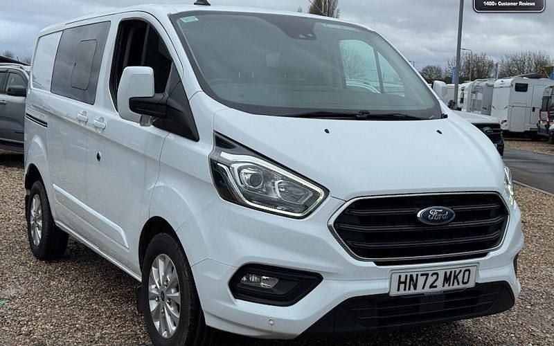 Used Ford Transit Custom Limited 170 HP (125 kW) 2022 White Van