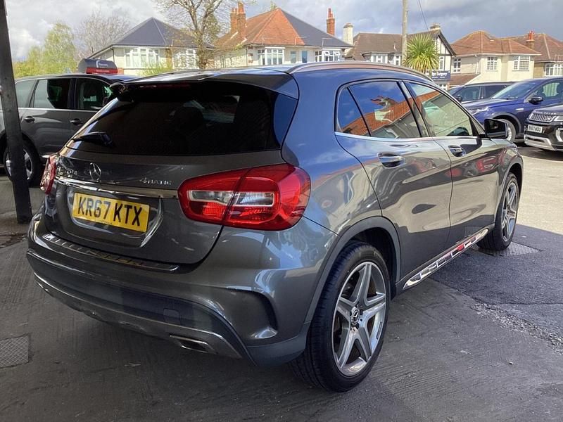 Used Mercedes GLA220 AMG line 177 HP (130 kW) 2017 Grey SUV