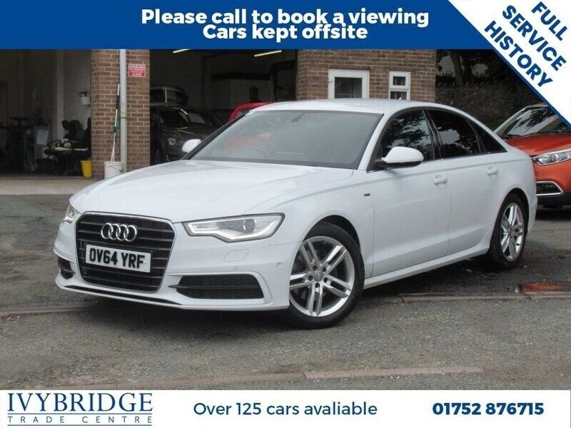 White Used 2015 Audi A6 S-Line Sedan | £9,295 (Fair price) - Image 1/2