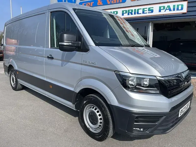 Used MAN TGE 138 HP (101 kW) 2023 Silver Van