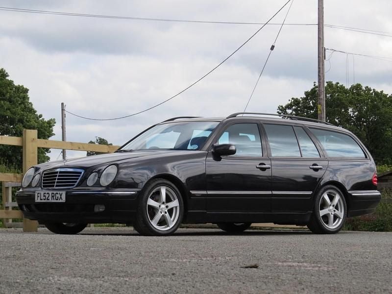 Used Mercedes E320 Avantgarde 2002 Black Estate