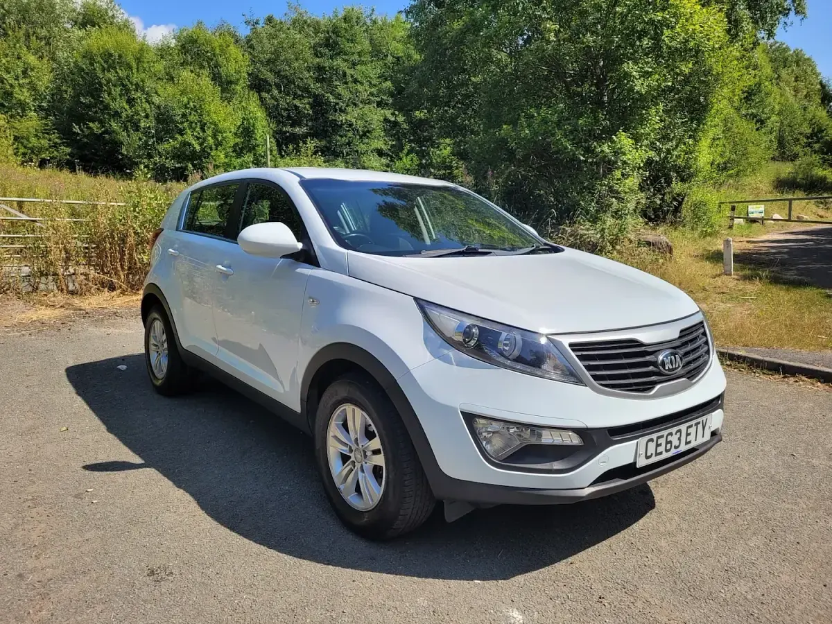 Used Kia Sportage 115 HP (84 kW) 2013 White SUV