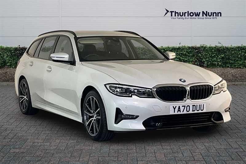 Used BMW 320 Sport Line 184 HP (135 kW) 2020 White Estate