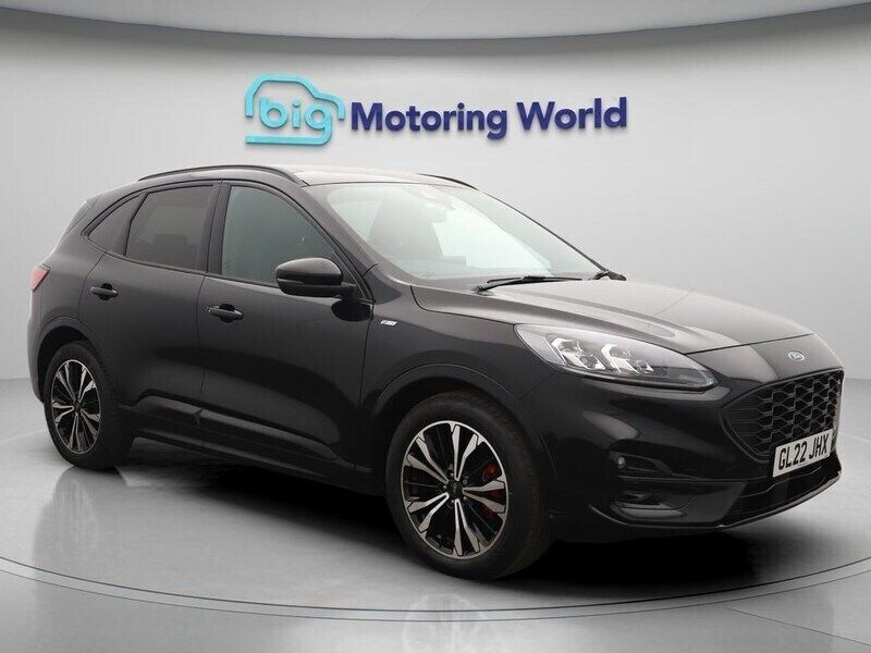 Black Used 2022 Ford Kuga ST-Line X SUV | £21,800 (Fair price) - Image 1/4