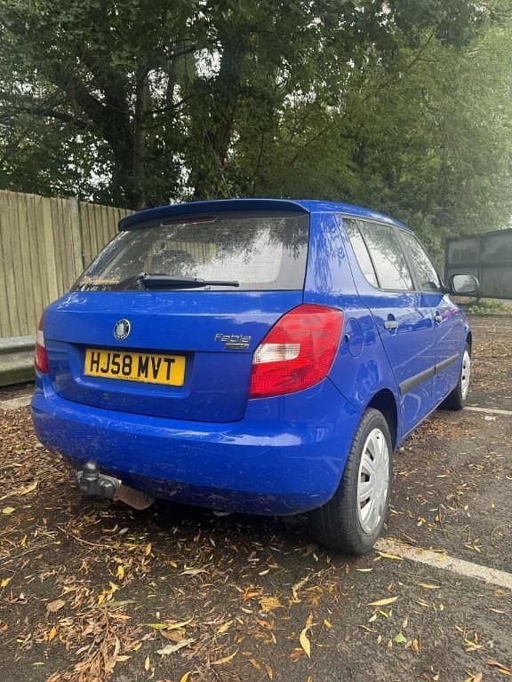 Used Skoda Fabia 2008 Blue Hatchback