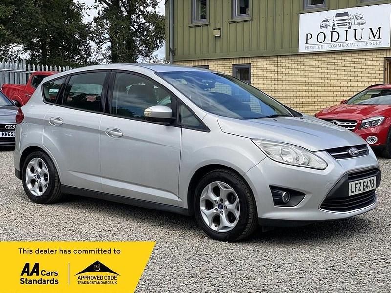 Silver Used 2012 Ford C-MAX Zetec MPV | £2,490 (Good price) - Image 1/3