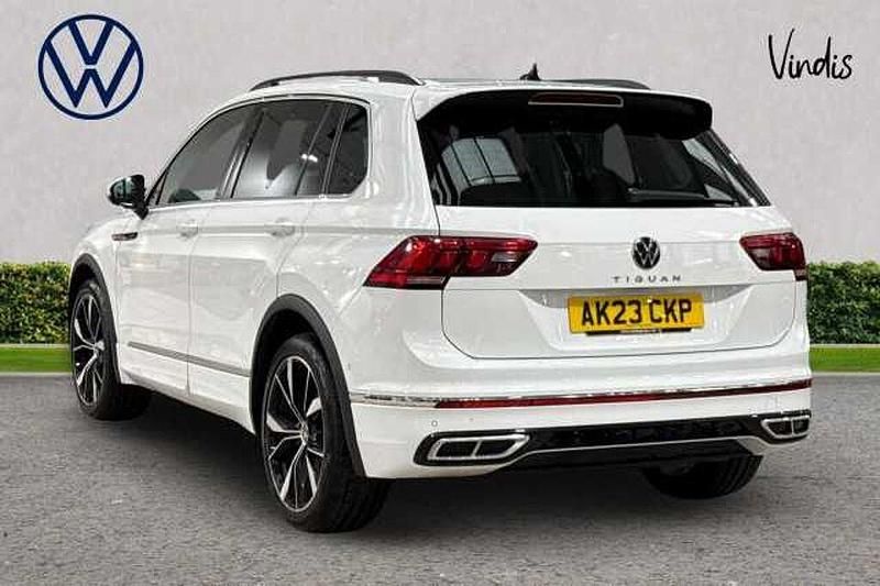 Used VW Tiguan R-line 150 HP (110 kW) 2023 White SUV