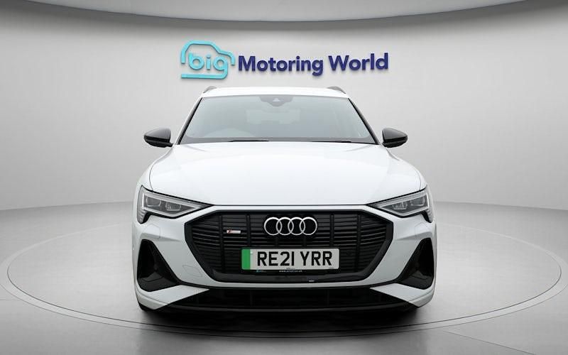 Used Audi e-tron Black Edition 300 kW (408 HP) 2021 White SUV
