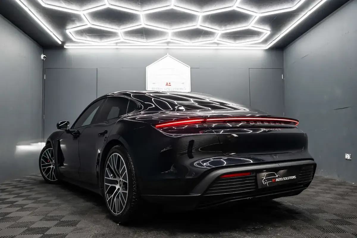 Used Porsche Taycan 4S 92 kW (126 HP) 2021 Black Sedan