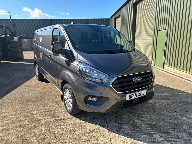 Grey Used 2022 Ford Transit Custom Limited Van | £18,990 (Fair price) - Image 1/4