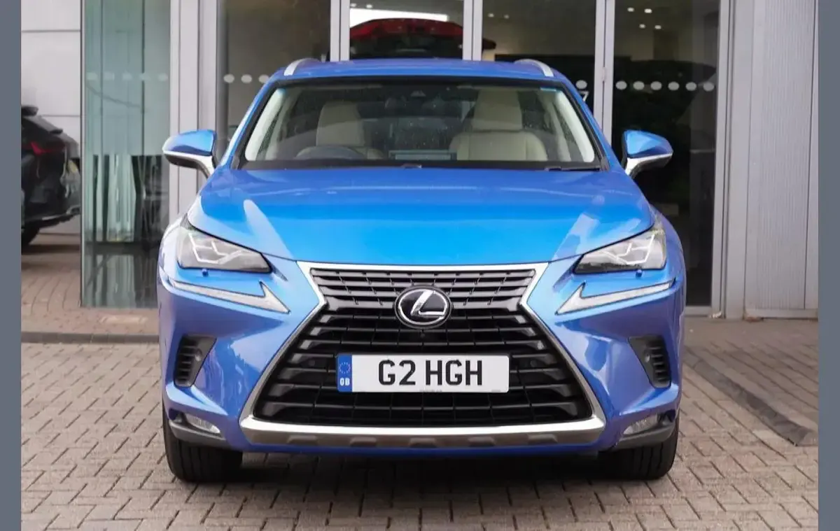 Used Lexus NX300h 194 HP (142 kW) 2018 Blue SUV