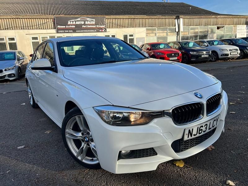 White Used 2013 BMW 318 M Sport Sedan | £5,995 (Fair price) - Image 1/4