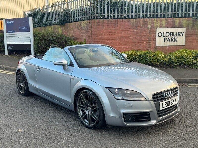 Silver Used 2010 Audi TT S-Line Cabriolet | £4,795 (Super price) - Image 1/4