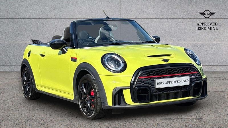 Yellow Used 2022 Mini John Cooper Works Hatchback | £27,990 (Expensive) - Image 1/3