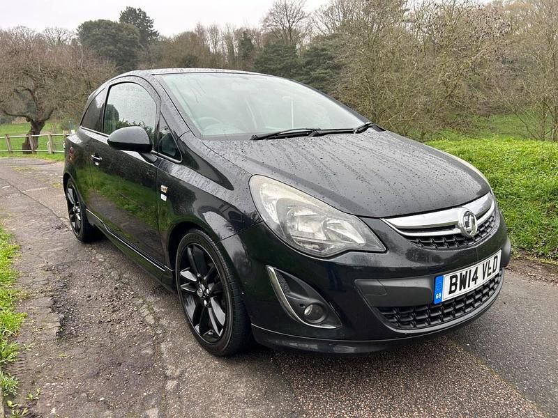 Used Vauxhall Corsa Edition 2014 Black Hatchback