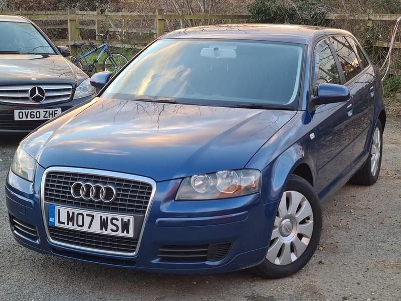 Used Audi A3 Business 2007 Blue Hatchback