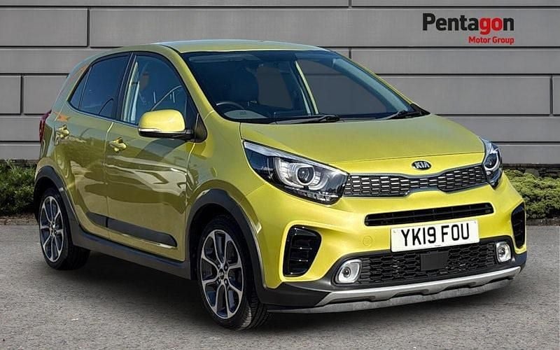 Green Used 2019 Kia Picanto X-Line Hatchback | £10,395 (Fair price) - Image 1/4