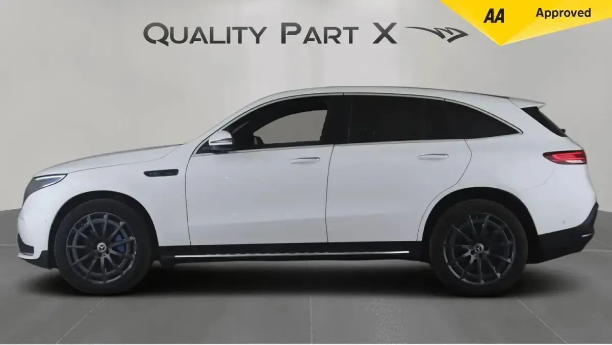 Used Mercedes EQC400 AMG line 300 kW (408 HP) 2020 White SUV