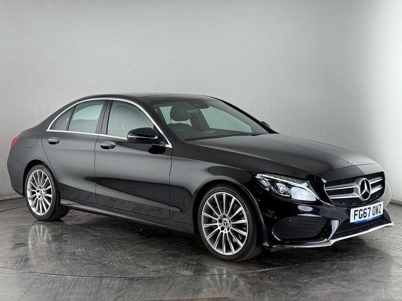 Black Used 2017 Mercedes C250 AMG Line Premium Sedan | £13,900 (Good price) - Image 1/3