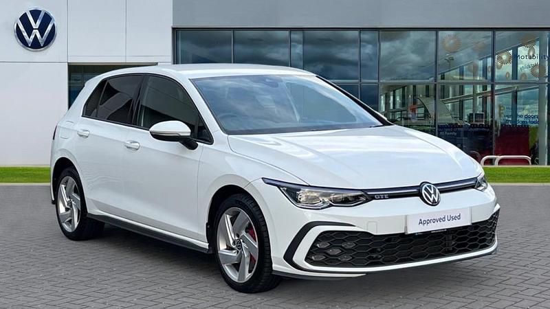 Used VW Golf VIII GTE 245 HP (180 kW) 2022 Pure white