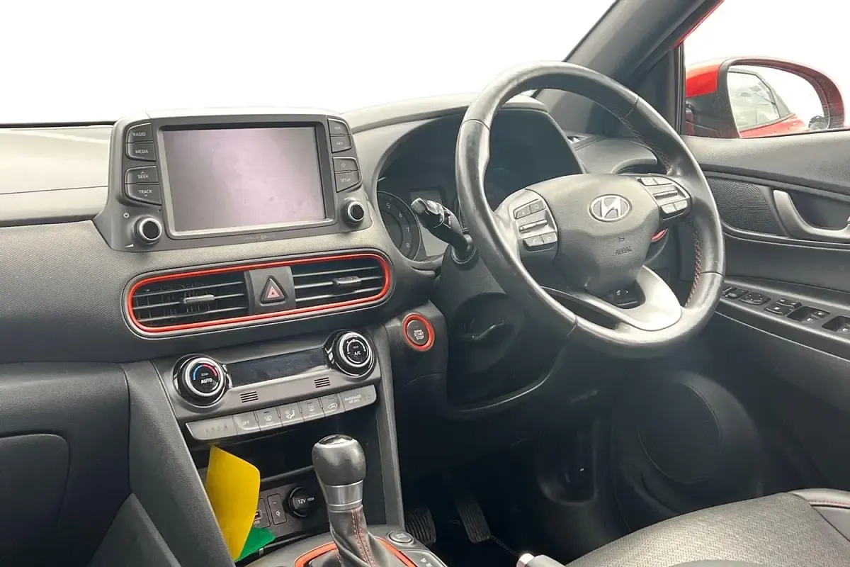 Used Hyundai Kona Premium 177 HP (130 kW) 2019 Orange SUV