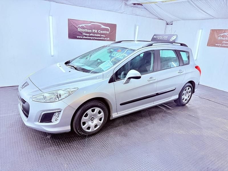 Silver Used 2013 Peugeot 308 Access Estate | £1,999 (Good price) - Image 1/4