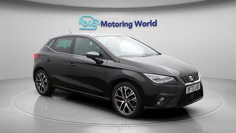 Used Seat Ibiza XCELLENCE 110 HP (80 kW) 2023 Black Hatchback