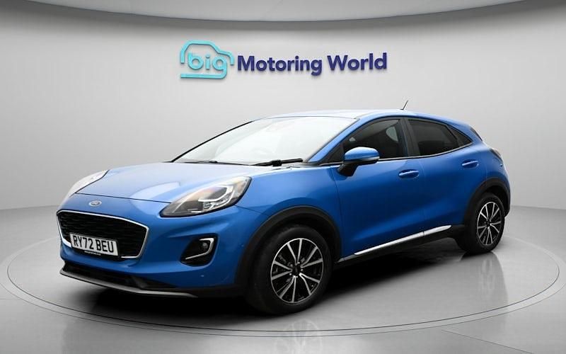 Begagnad Ford Puma Titanium 125 HK (91 kW) 2023 Blå SUV