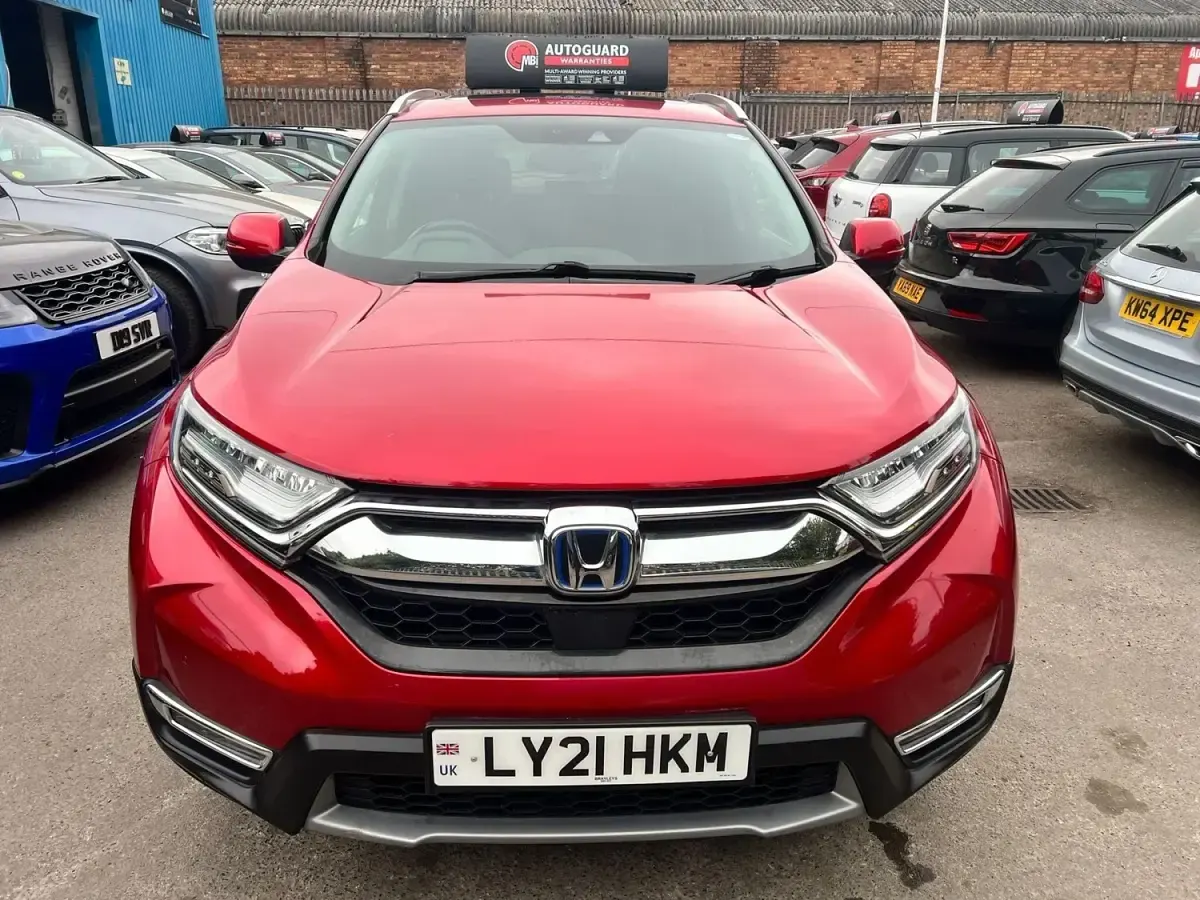 Begagnad Honda CR-V Hybrid 2021 Röd SUV
