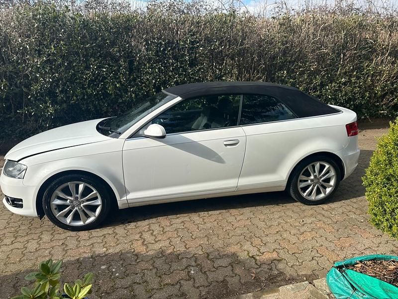 Used Audi A3 Cabriolet Sport 105 HP (77 kW) 2012 White Cabriolet