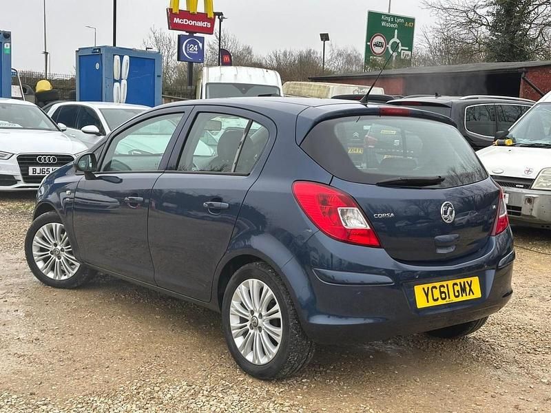Used Vauxhall Corsa 2011 Blue Hatchback