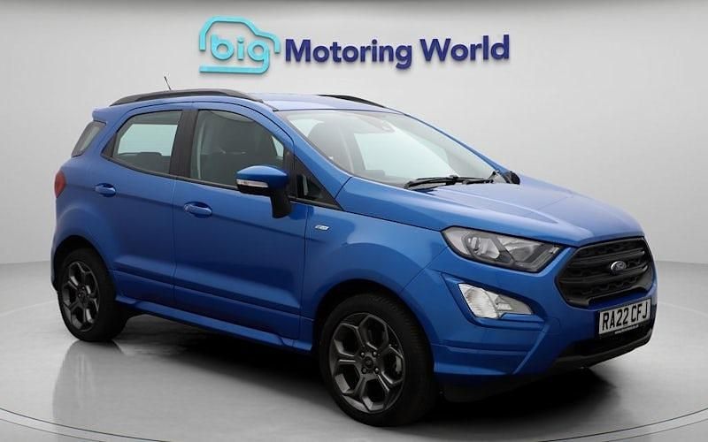 Used Ford Ecosport ST-Line 140 HP (102 kW) 2022 Blue SUV
