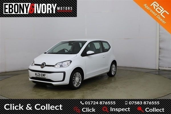 White Used 2021 VW up! S Hatchback | £9,990 (Fair price) - Image 1/1