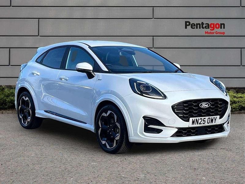 White Used 2025 Ford Puma Gen-E ST-Line X SUV | £23,495 - Image 1/4