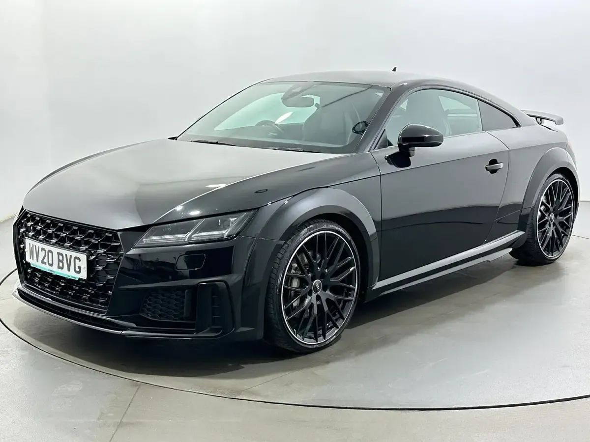 Used Audi TT Black Edition 245 HP (180 kW) 2020 Black Coupe