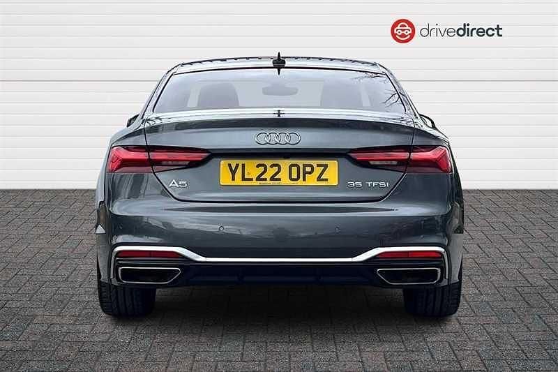Used Audi A5 S-Line 150 HP (110 kW) 2022 Grey Coupe