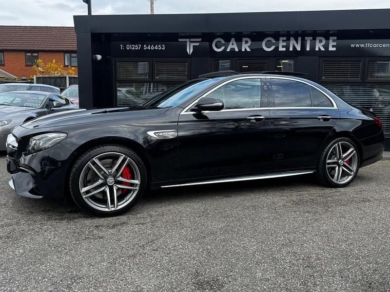Used Mercedes E63S AMG 2018 Black Sedan
