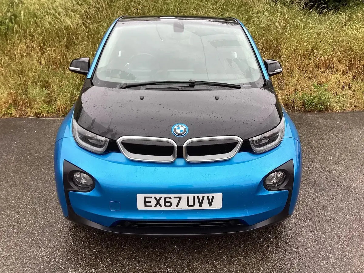 Used BMW i3 170 HP (125 kW) 2017 Blue Hatchback