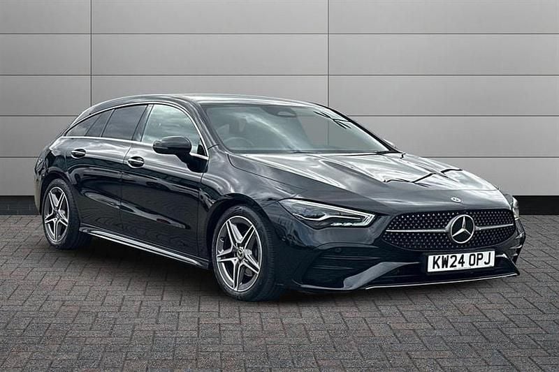 Black Used 2024 Mercedes CLA180 Executive Sedan | £25,495 (Fair price) - Image 1/4